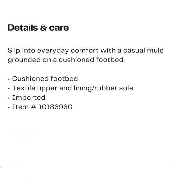 Rag & Co Black Batiste Velvet Mule Women’s Size 8 Slip-On Handcrafted - Picture 10 of 10